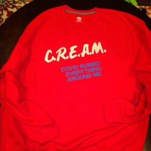 🔥🔥Wu Tang COVID CREAM Sweatshirt🔥🔥